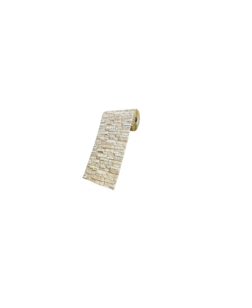 Tapet Autoadeziv Cu Aspect De Piatra Naturala 10 Metri X45 Cm -Rezistent La Apa-Spalare Usoara