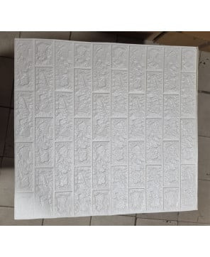Set 10 Panou De Perete 3D Autoadeziv Din Spuma Moale 77x70 X0.5mm Grosime