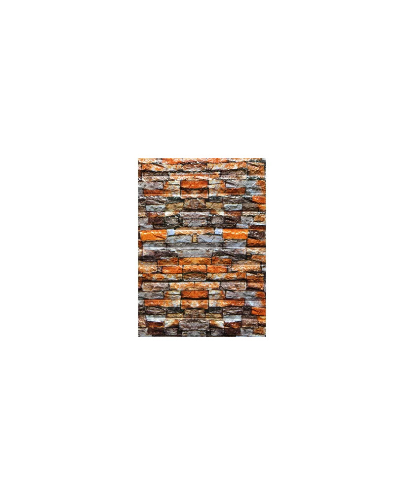 1,1lei Buc /Set 200 Panou De Perete 3D Autoadeziv Din Spuma Moale X5mm Grosime