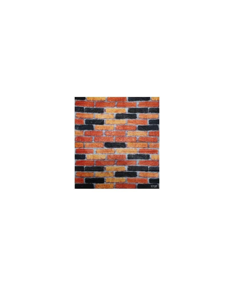 1,1lei Buc /Set 200 Panou De Perete 3D Autoadeziv Din Spuma Moale X5mm Grosime